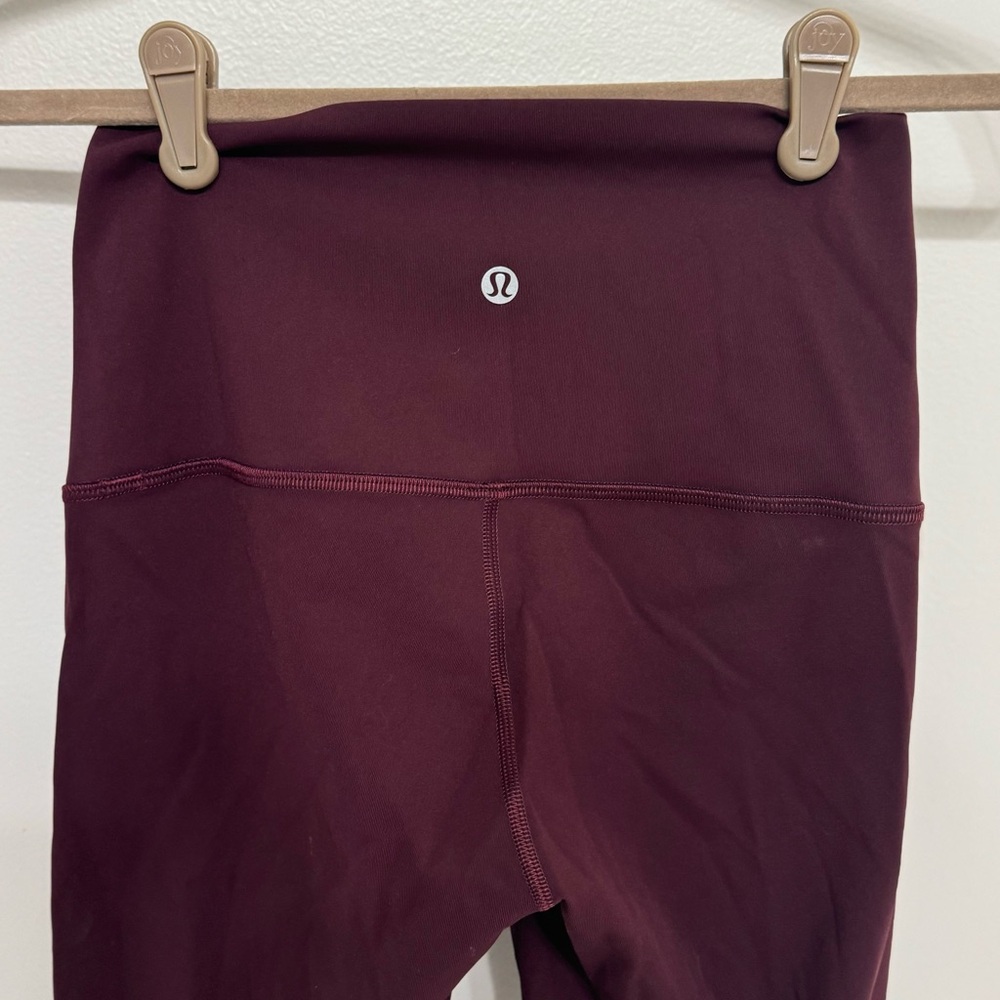 Lululemon Leggings in Maroon